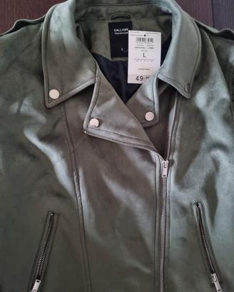 Giacca da donna modello biker/chiodo