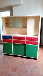 CREDENZA COLORATA