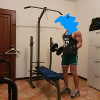 Panca multifunzione per palestra