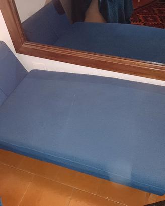 chaise longue Ikea Karlstad + altra fodera marrone