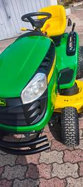 trattorino X125 John Deere mulching 