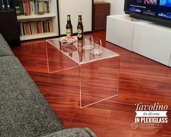 Tavolino STREAM in plexiglass trasparente 70x35 - Arredamento e  Casalinghi In vendita a Milano