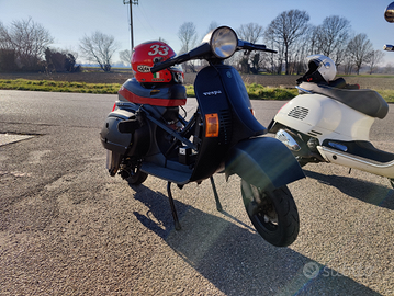 Vespa PK50XL con motore gokart TM 125 KV92