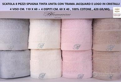Set spugne BLUMARINE completo bagno 8 pezzi