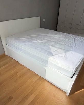 Letto contenitore matrimoniale IKEA MALM - 160x200