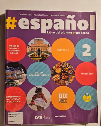 Libro scolastico Espanol vol.2 9788851160203