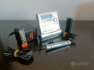 Sony MZ-R909 MiniDisc Full Set Telecomando