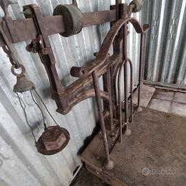 bilancia bascula antica