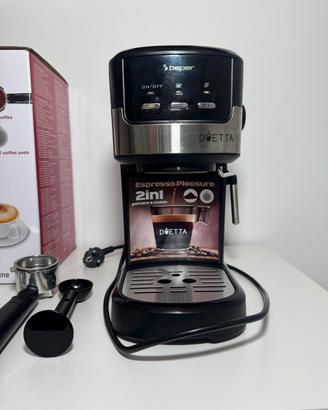 Macchinetta caffè espresso 2 in 1 Duetta Beper