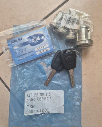 Kit Serrature Completo Originale Fiat Grande Punto