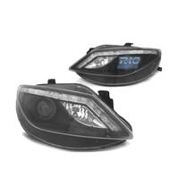 FARI PER SEAT IBIZA 6J 08-2 LOOK R8 NERI