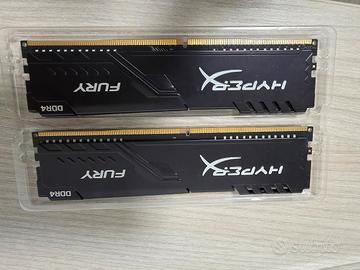 ddr4 2x4gb hyperX Fury 2666