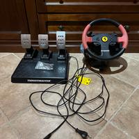 Thrustmaster t150 Ferrari + pedaliera t3pm