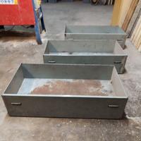 Cassoni in ferro con rotelle