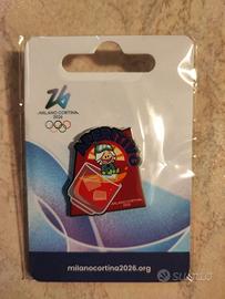 Pins spilla aperitivo Milano Cortina 2026