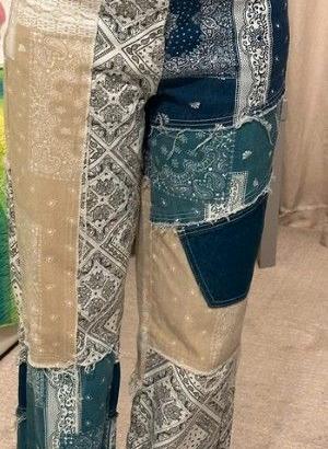 Pantalone zampa elefante baggy