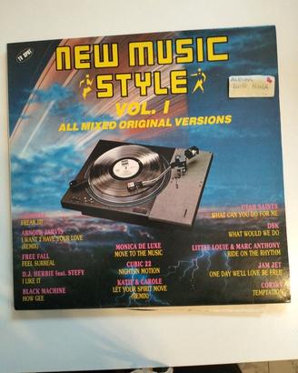 Vinile 33 giri new music style