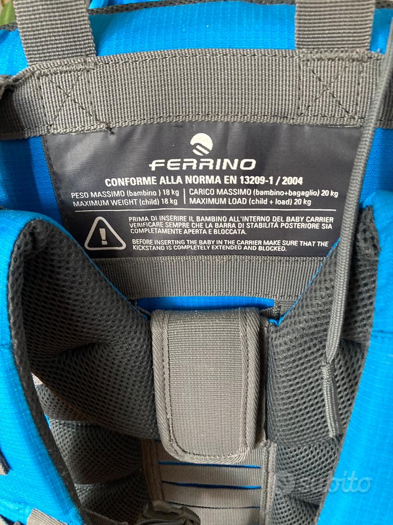 Zaino Porta Bambino Parasole Per Marsupio Ferrino Protezione Da