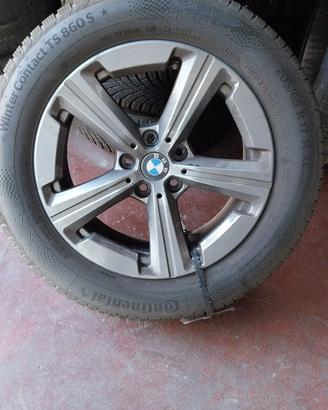 Cerchi e gomme invernali originali BMW per X1
