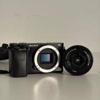 Sony A6000 + obiettivo kit 16-50mm