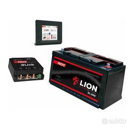 Batteria + centralina + display 3 Lion 100 a Litio