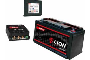 Batteria + centralina + display 3 Lion 100 a Litio