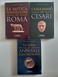 Storia di Roma National Geographic vol.1+2+3