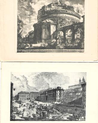 cartoline antiche Roma su biglietti 