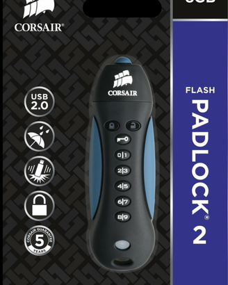Chiavetta corsair padlock usb 2.0