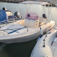 Barca open Schizzo 565 suzuki 40 hp + carrello