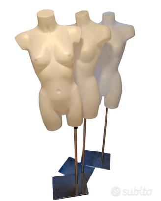 Manichino mezzo busto donna