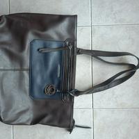 Borsa tote blu navy CARPISA capiente – lavoro, uni