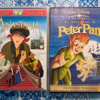 Anastasia e Peter Pan Dvd Cartoni