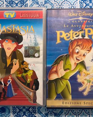Anastasia e Peter Pan Dvd Cartoni