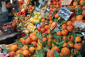 Chiosco in un mercato