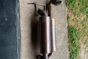 Scarico inox ferrari 348