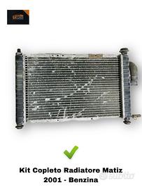 RADIATORE ACQUA DAEWOO Matiz 2° Serie Benzina (01