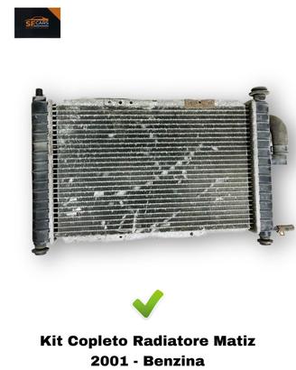 RADIATORE ACQUA DAEWOO Matiz 2° Serie Benzina (01