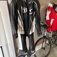 Tuta moto Berik Race-Dep 54 + Stivali Sidi 44