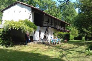 casa più terreno  in mezzo al bosco 