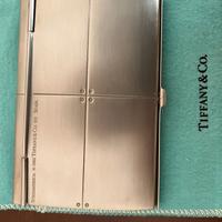 Tiffany & Co Streamerica Silver Business Card