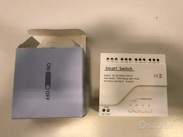 Smart Switch WiFi 4 Canali NUOVO – Contatto Pulito