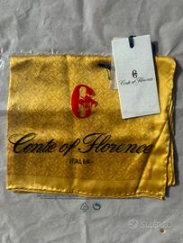 Foulard Conte of Florence 100% Seta - NUOVO