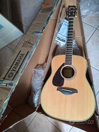 Chitarra acustica mancina Yamaha FG820L nuova imba