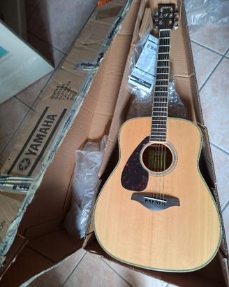 Chitarra acustica mancina Yamaha FG820L nuova imba