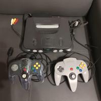 console Nintendo 64 nera 