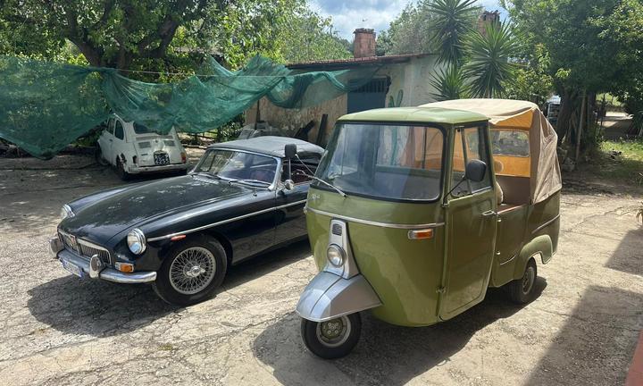 Ape calessino / mg MGB cabrio 1.8