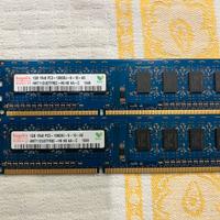 RAM Hynix 2GB (2x1GB) DDR3 1333MHz Desktop