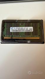 RAM Samsung 1GB DDR2 SO-DIMM PC2-4200S  533mhz