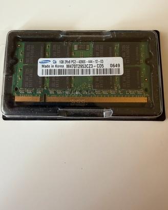 RAM Samsung 1GB DDR2 SO-DIMM PC2-4200S  533mhz
